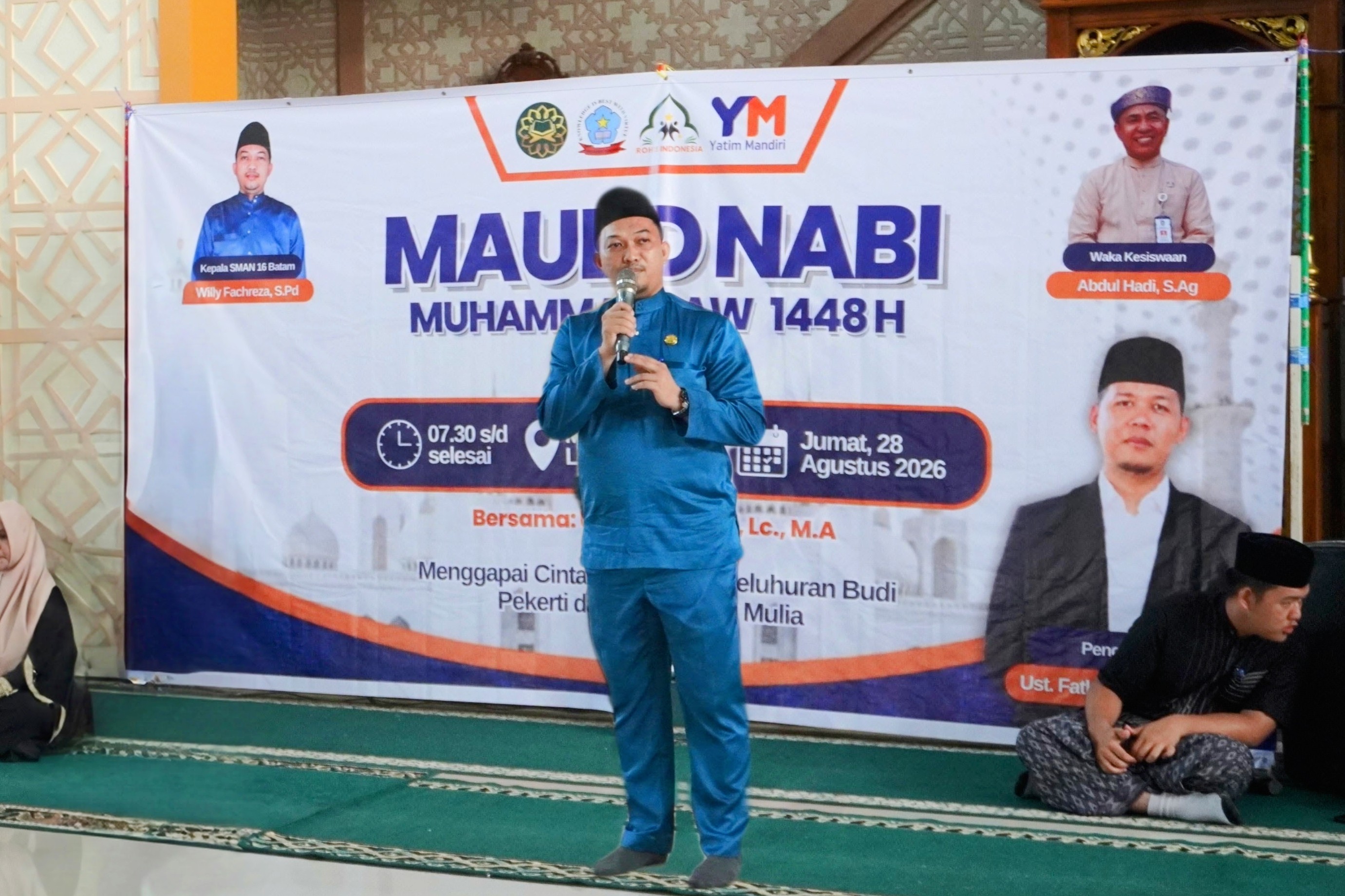Peringati Maulid Nabi 1448 H, SMAN 16  Batam Tekankan Pentingnya Keluhuran  Budi Pekerti